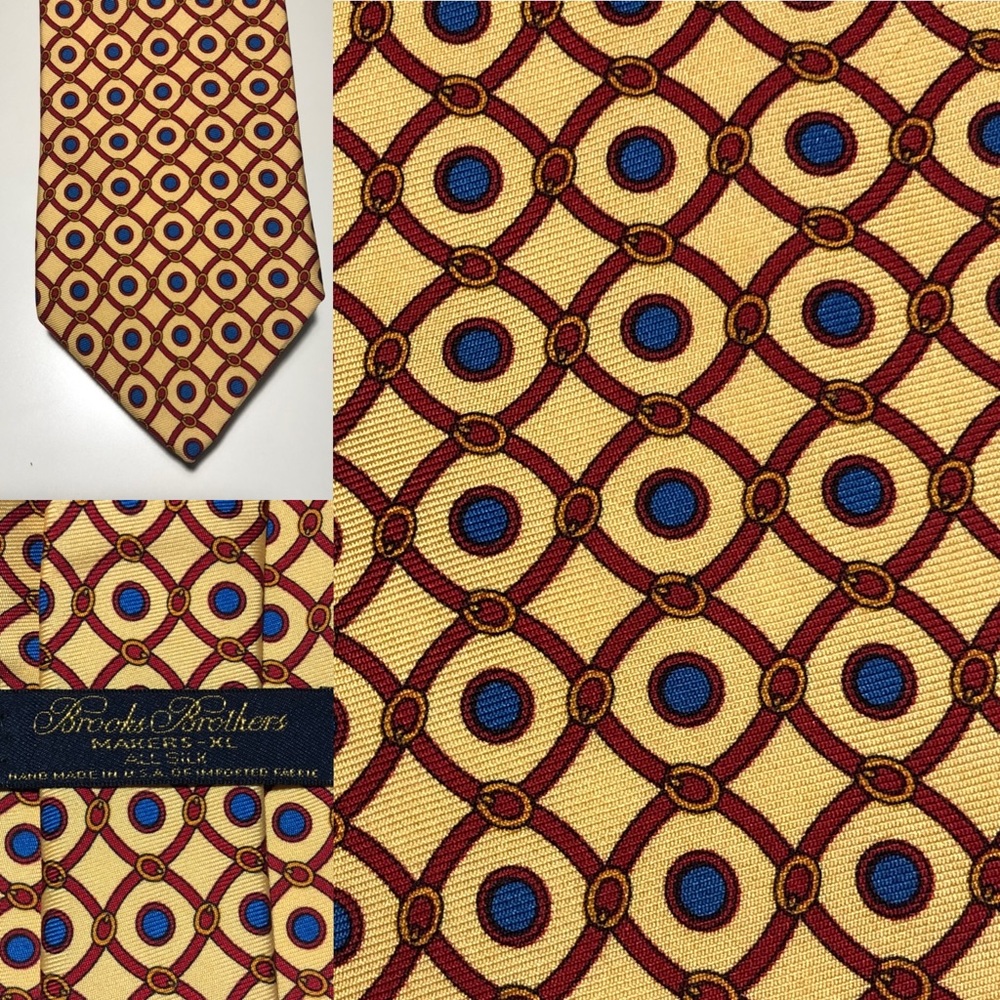 Brooks Brothers 100% Silk Necktie